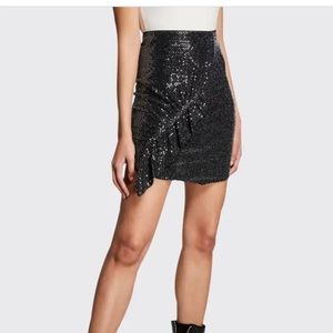 IRO mini sequin skirt